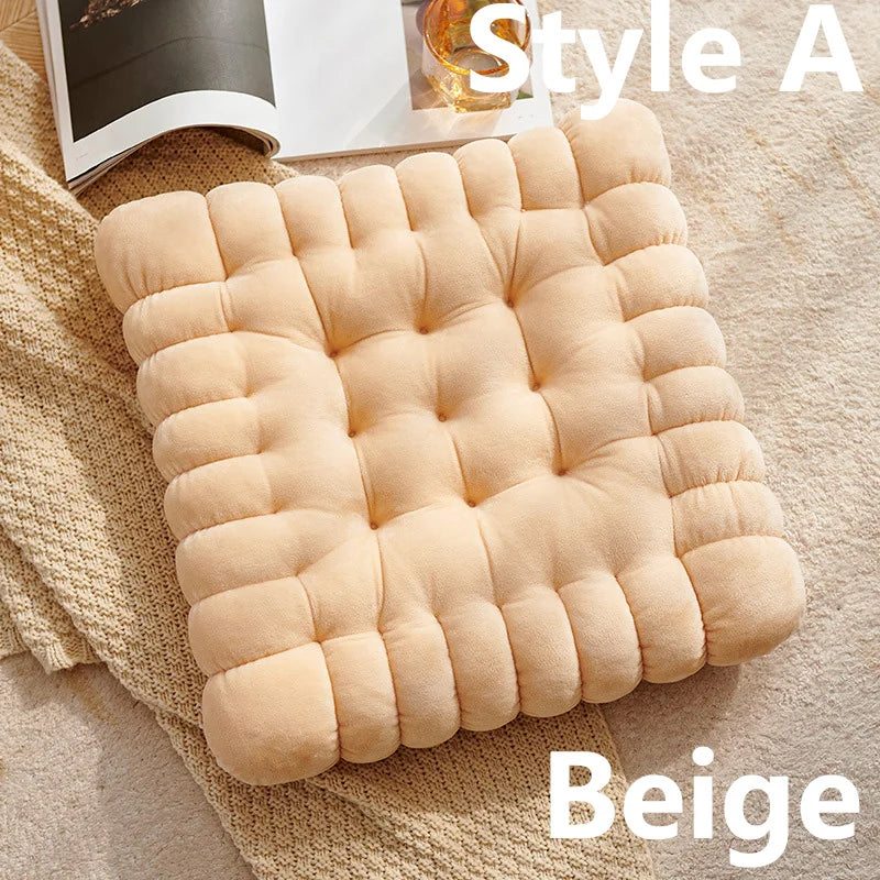 Biscuit Seat Cushion - 10 Styles, 18-22" | 45-55 cm