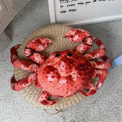 Realistic King Crab Plush Toy | Simulation Giant Crab Stuffed Animal