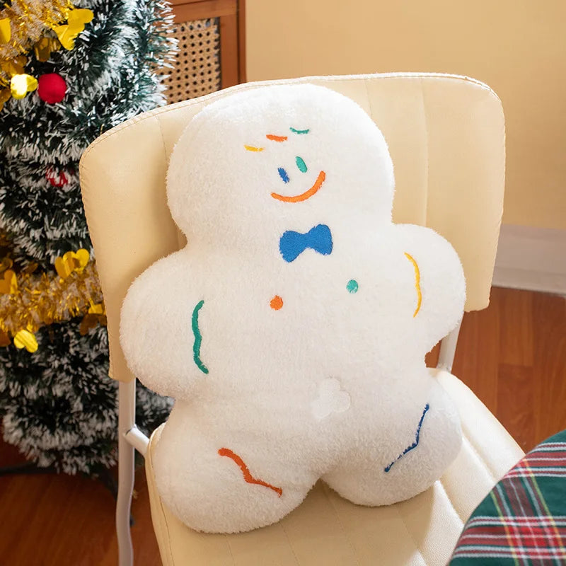 Gran Peluche de Galleta de Jengibre con Bastón de Caramelo, 17-24" | 42-60 centímetros