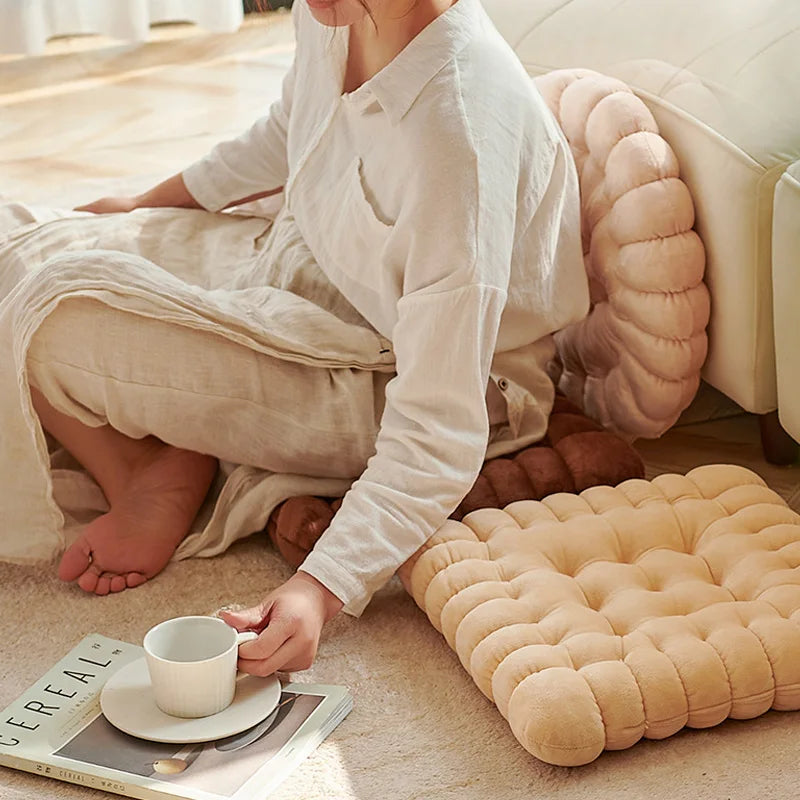 Biscuit Seat Cushion - 10 Styles, 18-22" | 45-55 cm
