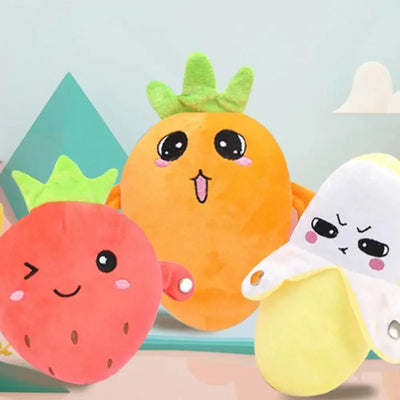 Musical Banana Induction Plush Toy – Interactive Rhythm Learning Fruit Doll