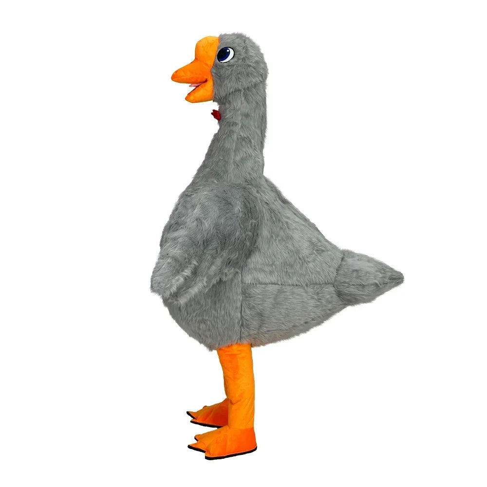 Plush Inflatable White Swan Costume - Two Colors - 2-2.6 m