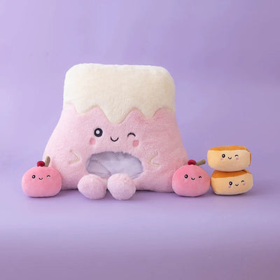 Sweet Ball Snack Plush Pillow – Alien & Classic Styles, 16" | 40 cm