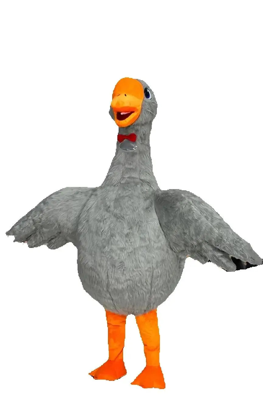Plush Inflatable White Swan Costume - Two Colors - 2-2.6 m