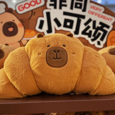Peluche Croissant Capybara, 18-24" | 45-60 cm