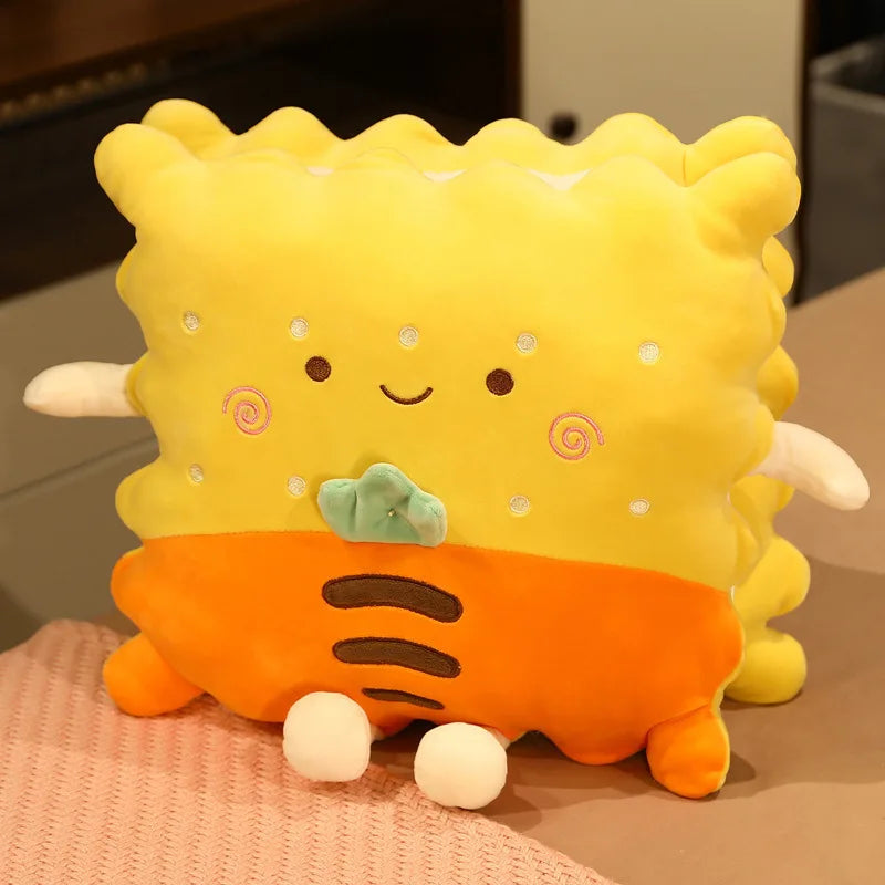 Cracker Plushie Pronto Per Lavorare con Coperta Opzionale, 15" | 38 centimetri