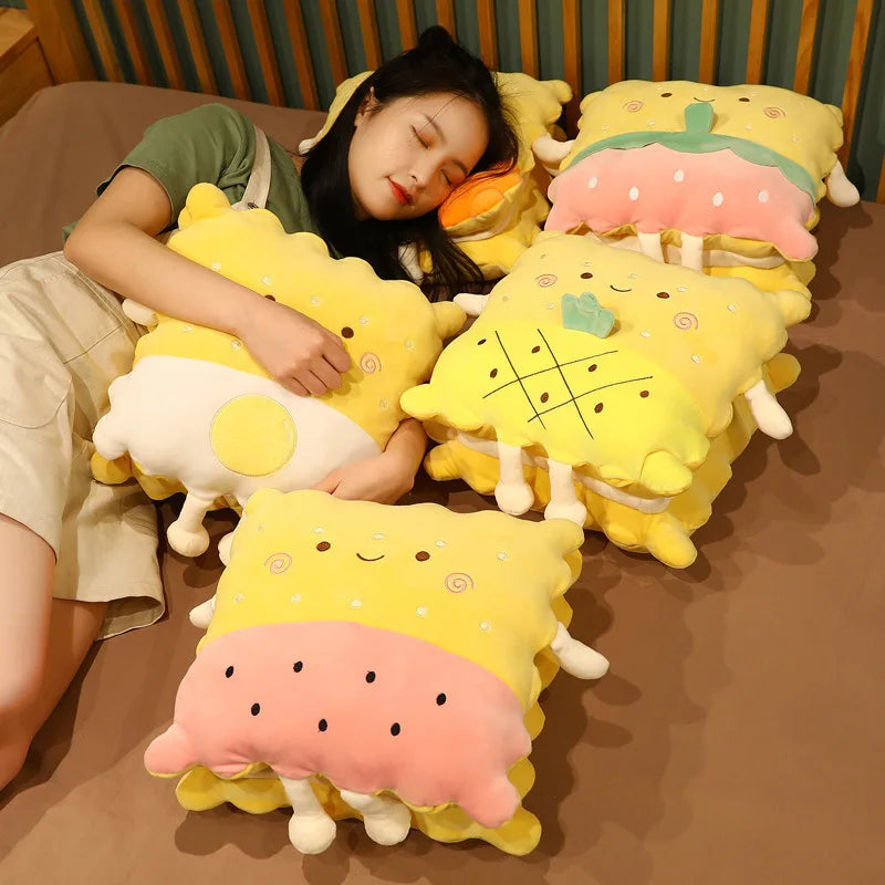 Cracker Plushie Pronto Per Lavorare con Coperta Opzionale, 15" | 38 centimetri