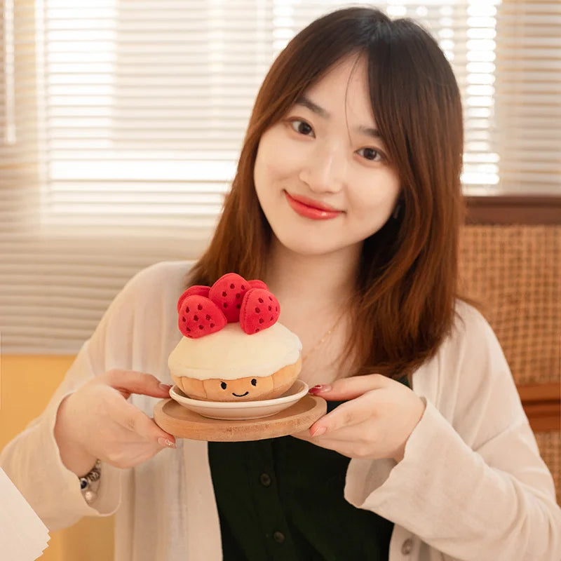 Dessert Tarte aux Fruits en Peluche, 4-8" | 10-20 cm