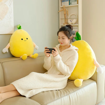 Peluche Squishy Cartoon Naranja, 16-24" | 40-60 centímetros