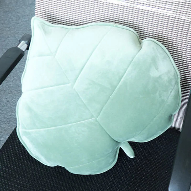 Plushie Large Realistic Leaf Throw Pillow, 11 Colors, 5-20" | 13-50 cm