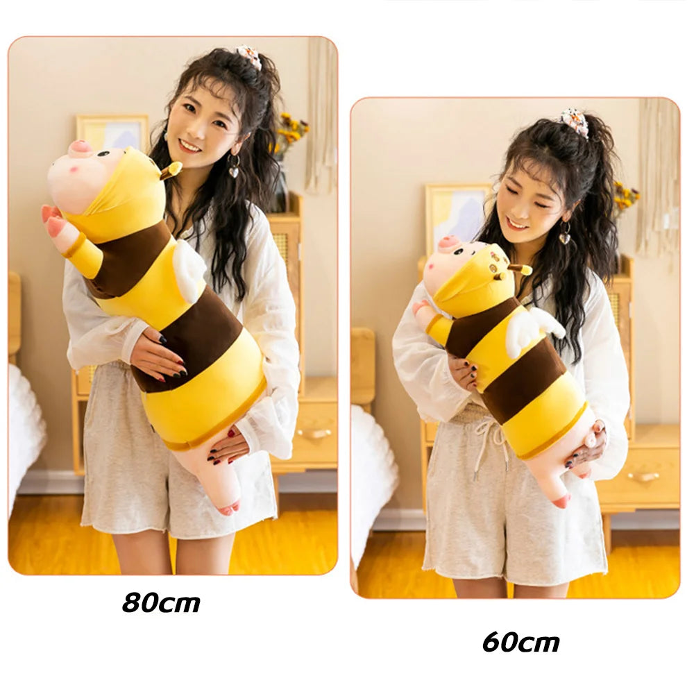 Cute Pig Plushie | Soft Kawaii Stuffed Animal, 24-31\" | 60-80 cm
