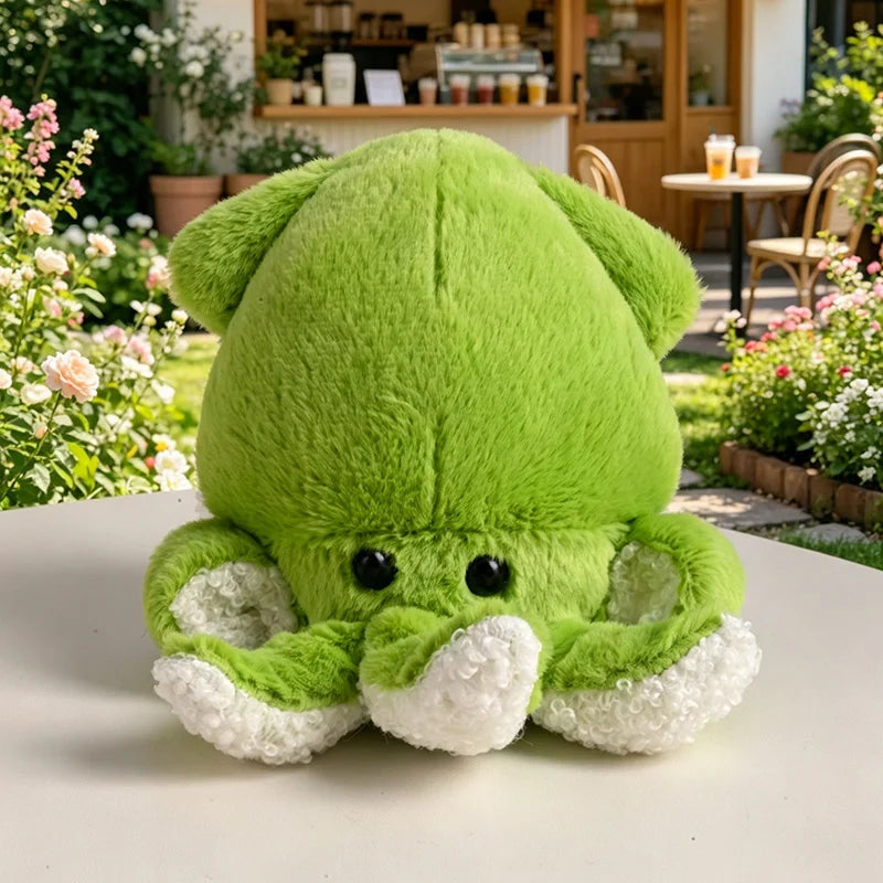 Mini Squid Plush Keychain | Kawaii Aquatic Bag Charm
