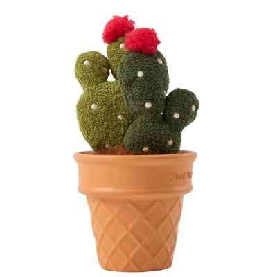 Kawaii Potted Plant Plushies – Flowers, Cacti & Fruit Trees, 6-8" | 14-20 cm