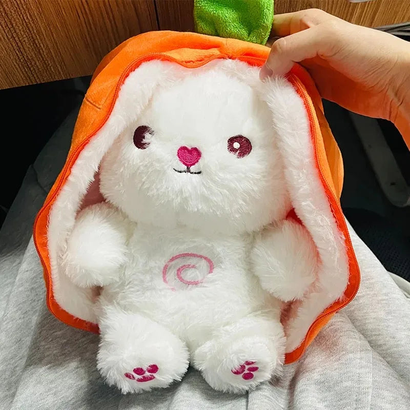 Musical Glowing Bunny Plush Doll – Soft Motion Light Sleep Toy for Babies