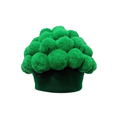 Broccoli Pom-Pom Knit Hat | Funny Vegetable Winter Hat