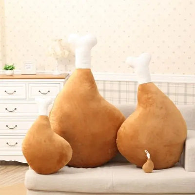 Peluche de Pierna de Pollo Cocida, 24" | 60 centímetros