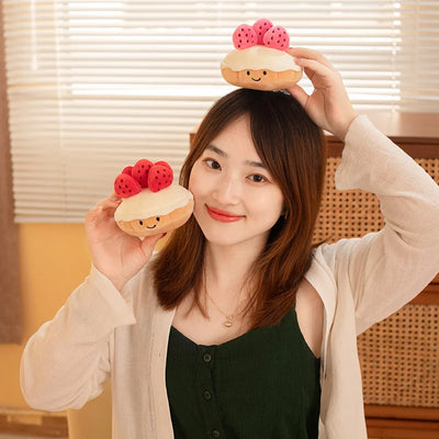 Dessert Tarte aux Fruits en Peluche, 4-8" | 10-20 cm