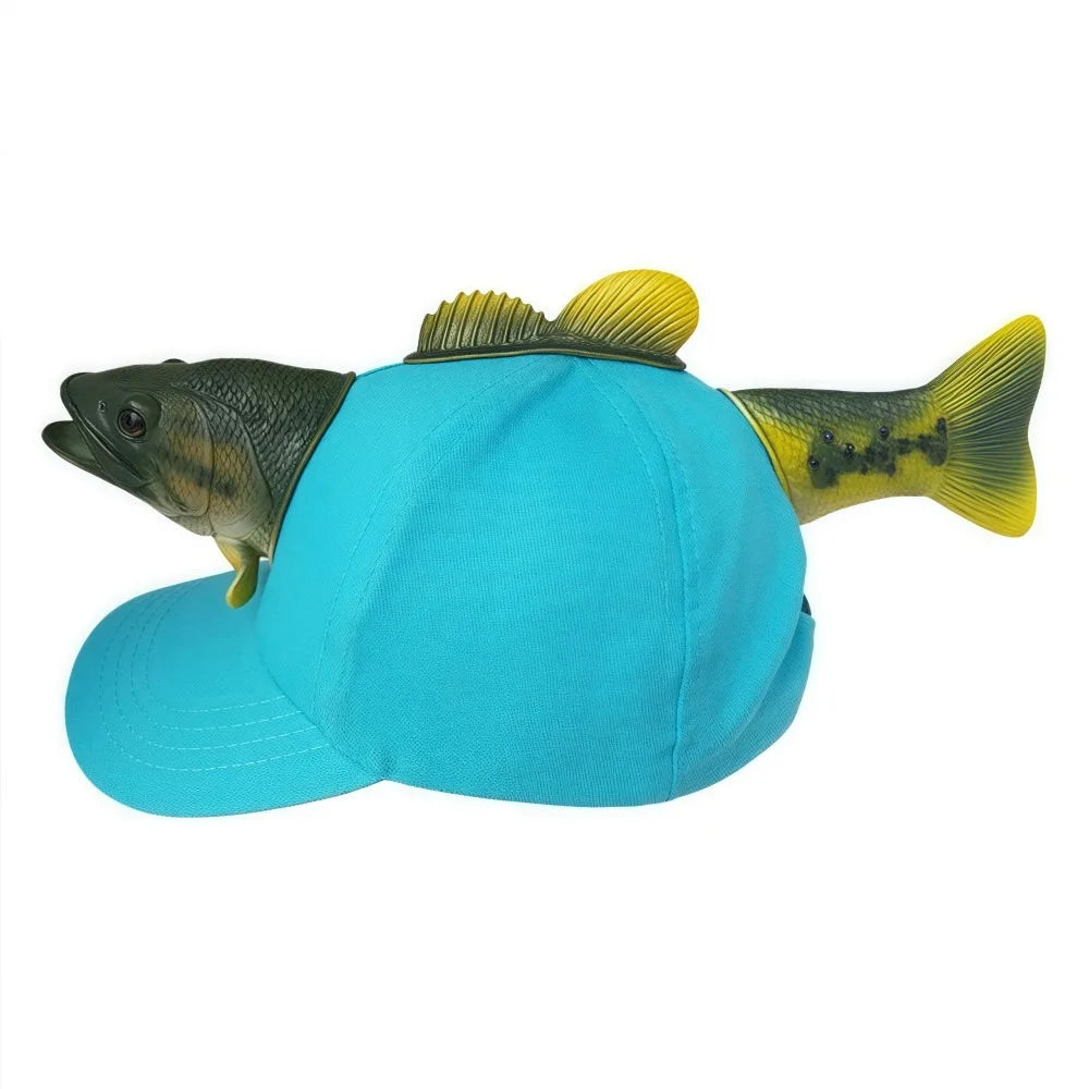 3D Puffer Fish Trucker Hat | Novelty Fishing Cap