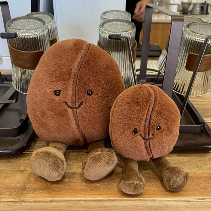Coffee Bean Plushie, 5-8" | 13-21 cm