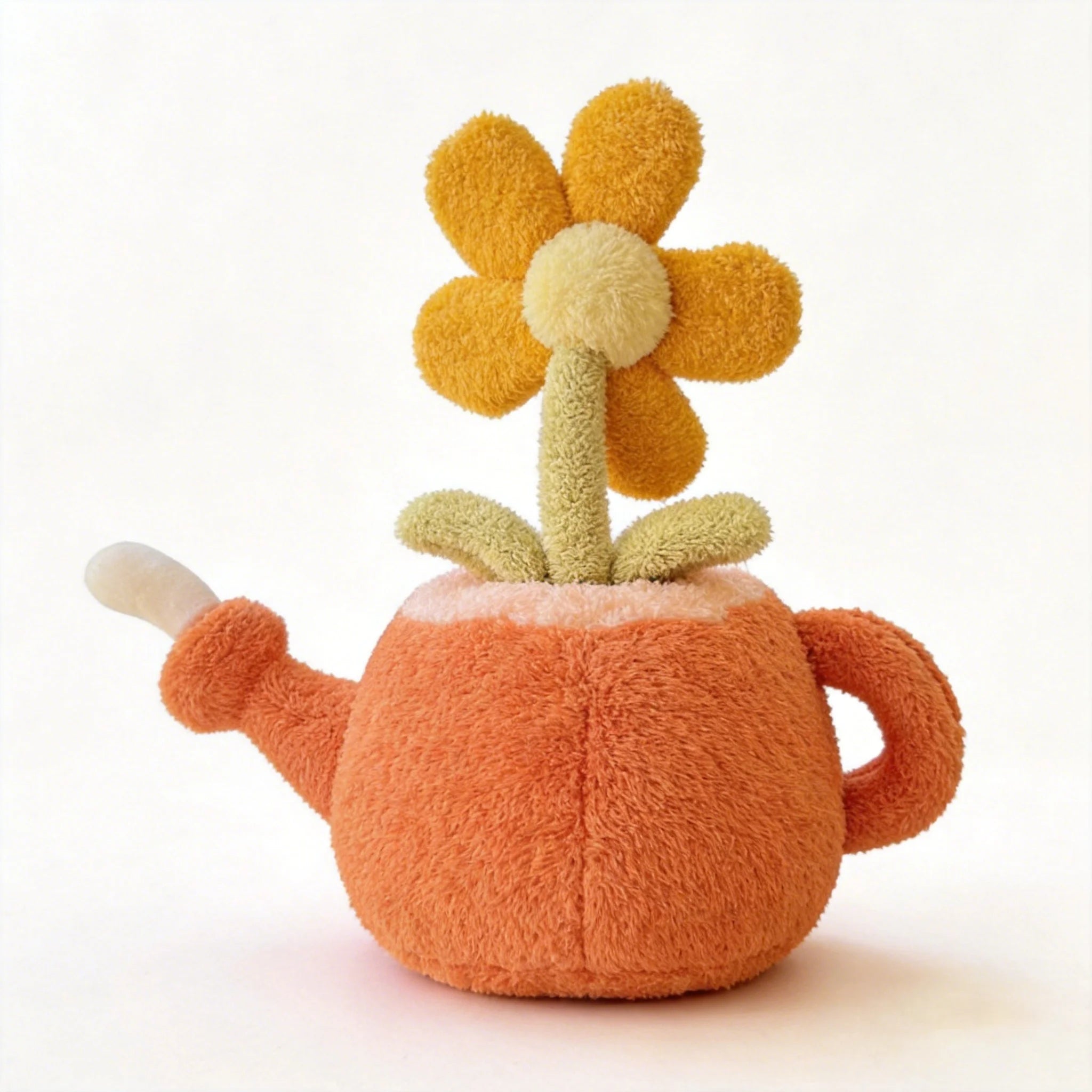 Solar Dancing Sunflower Plush | Smiley Flower Pot Desk Decor