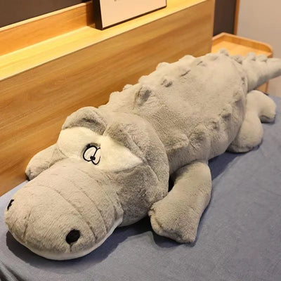Giant 10-Foot Crocodile Plushie - WITH STUFFING - 1.7-3 meters long