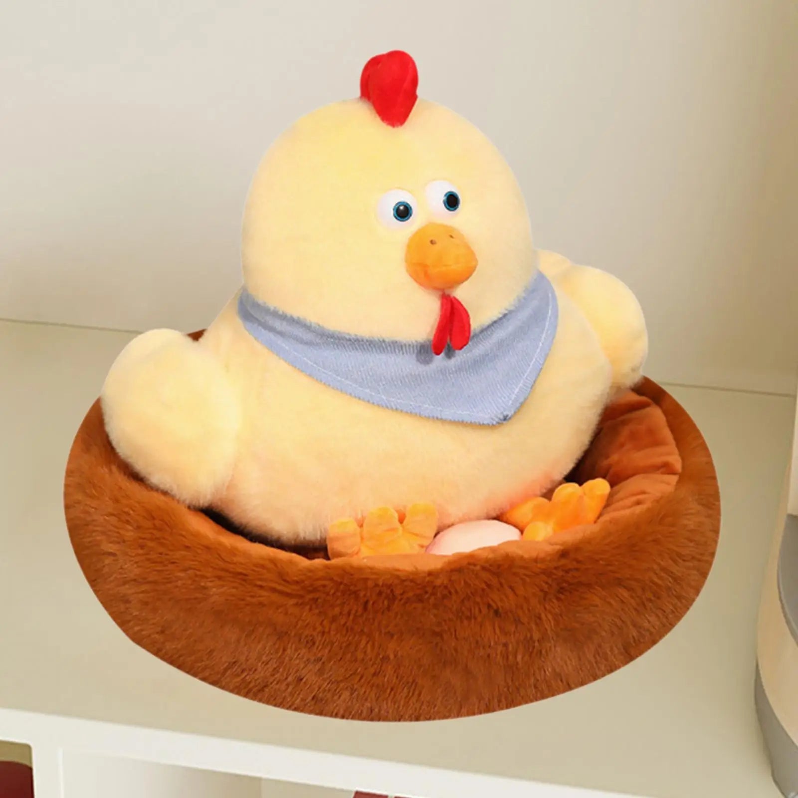 Ensemble de peluches Poule & Nid, 12-15" | 30-38 cm