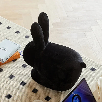 Puffo di Peluche a Forma di Coniglio con Ruote - Due Colori