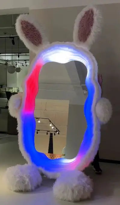 Rabbit Mirror | Cute Bunny-Shaped Decorative Vanity Mirror