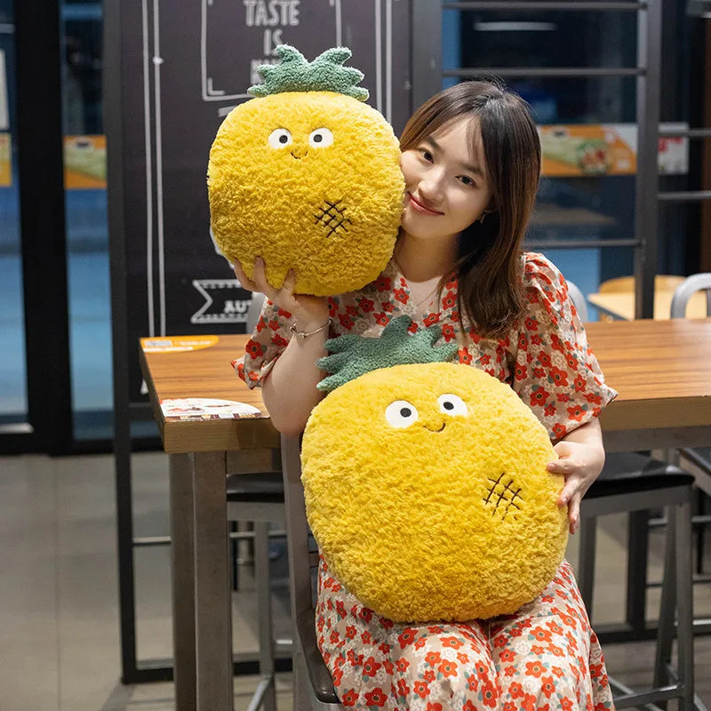 Peluche Fruit Flou avec Gant de Main Optionnel, 5 Fruits, 14-18" | 36-45 cm