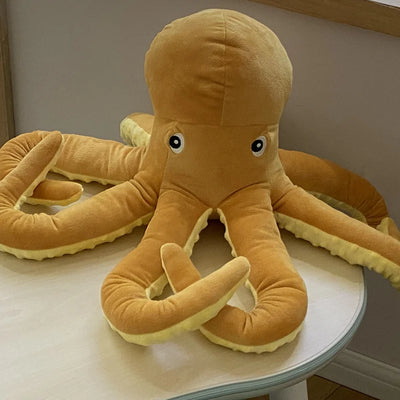 Simulation Octopus Plush Toy | Realistic Stuffed Ocean Animal