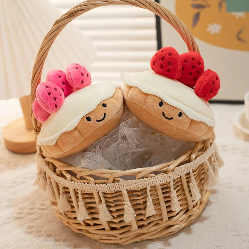 Dessert Tarte aux Fruits en Peluche, 4-8" | 10-20 cm