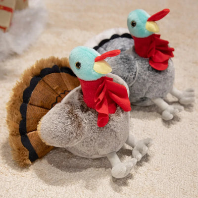 Realistic Chicken & Poultry Plush Collection – Hen, Silkie, Turkey & More