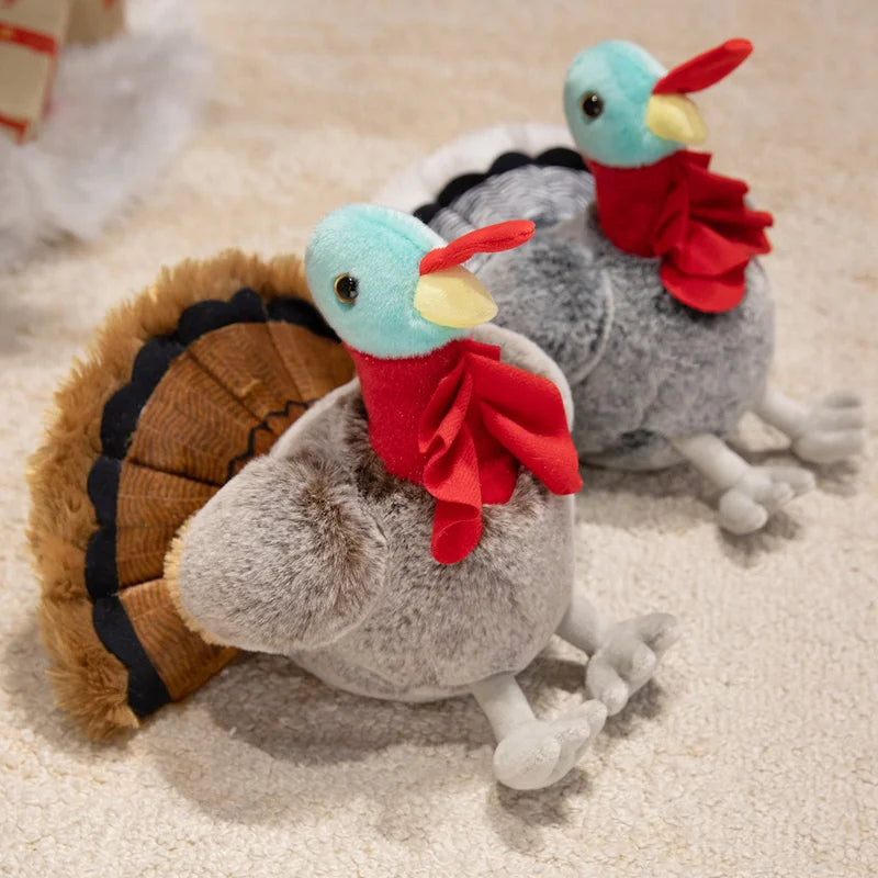 Realistic Chicken & Poultry Plush Collection – Hen, Silkie, Turkey & More