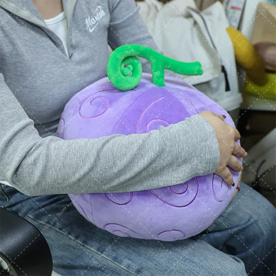 One Piece Devil Fruit Plush Toys | Anime Stuffed Character Fruit Pillows