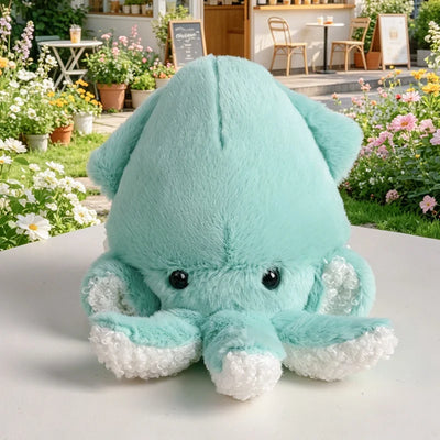 Mini Squid Plush Keychain | Kawaii Aquatic Bag Charm