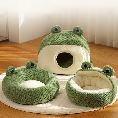 Frosch Haustierbett Kollektion, Drei Designs, Für Haustiere Bis Zu 5 kg | 5 kg