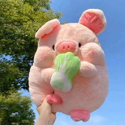 Cute Chubby Dog, Pig & Chick Plush Toy – Kawaii Stuffed Animal Pillow