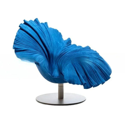 Flower Petal Leisure Chair – Botanical Accent Seating