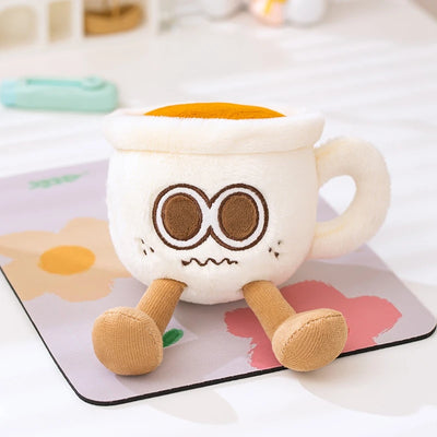 Ensemble de thé de l'après-midi en peluche ☕️ – Théière, tasse à thé et tasse à café