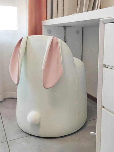 Sedia in Ecopelle a Forma di Coniglio, Otto Colori