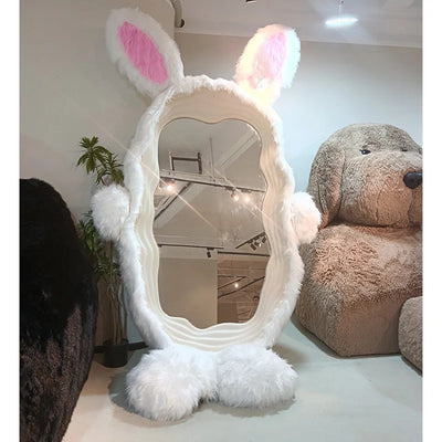 Rabbit Mirror | Cute Bunny-Shaped Decorative Vanity Mirror