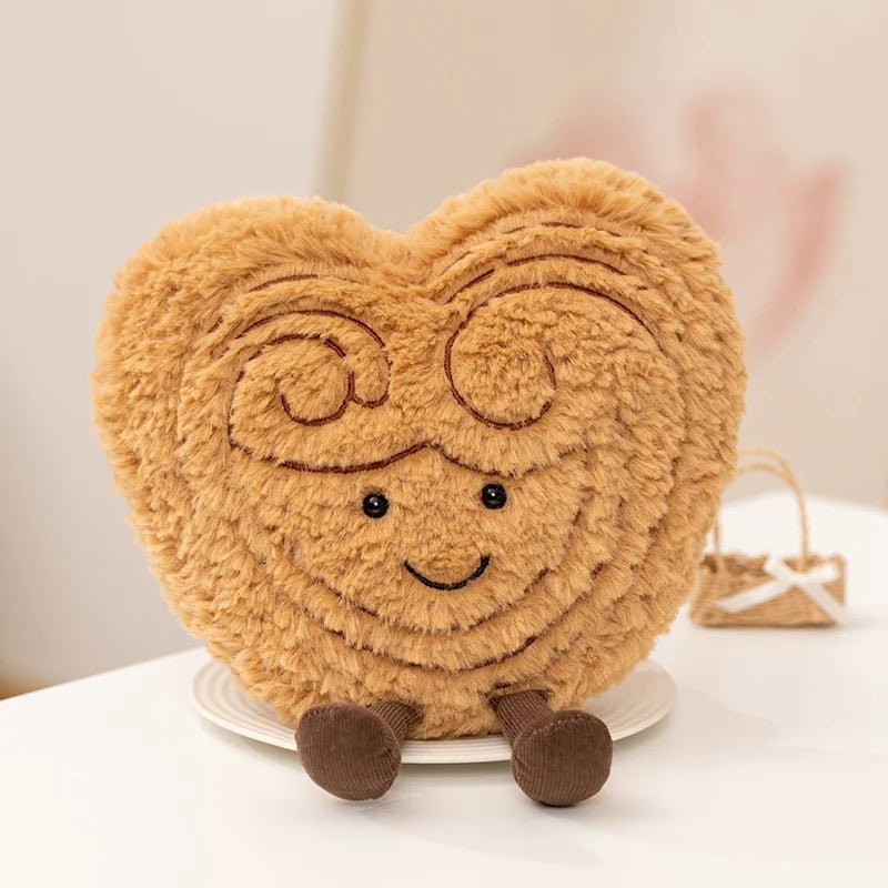 Afternoon Tea Dessert Plush Toy Set – Pudding, Cake & Butterfly Biscuit Dolls