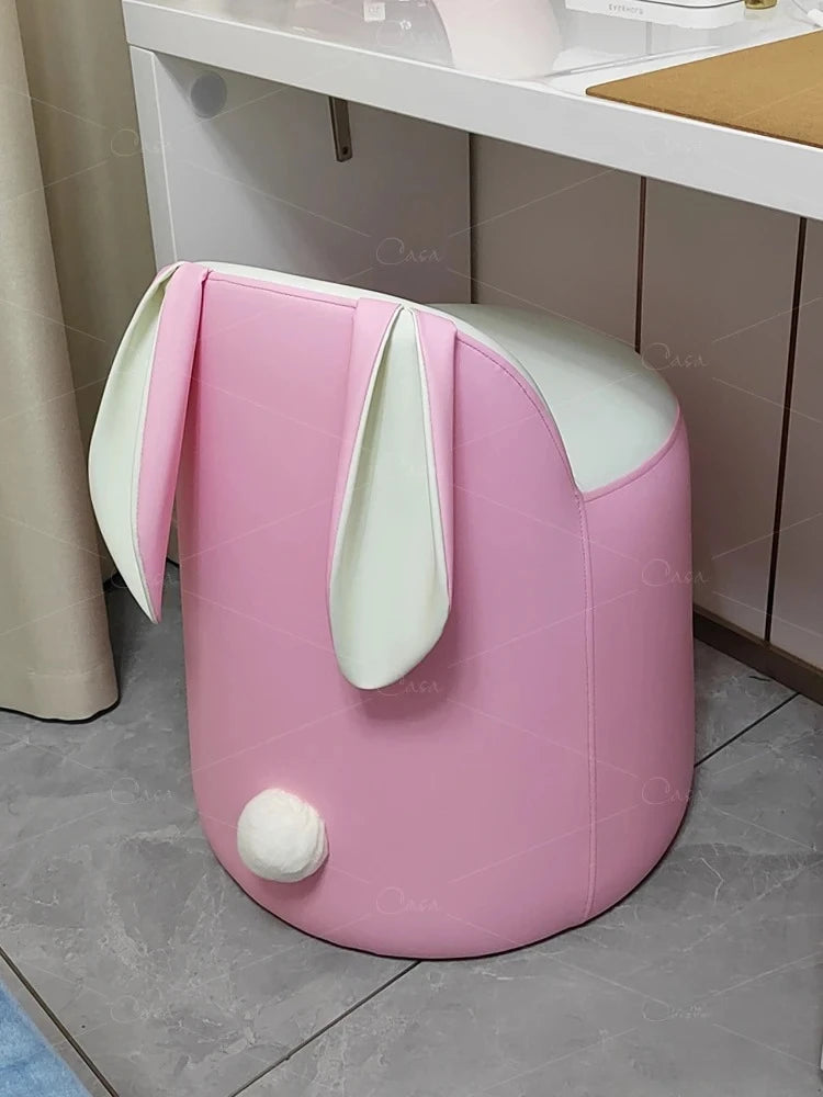 Sedia in Ecopelle a Forma di Coniglio, Otto Colori