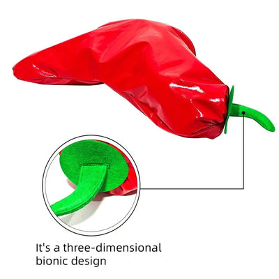 Chili & Tentacle Party Hat | Food Costume Headwear