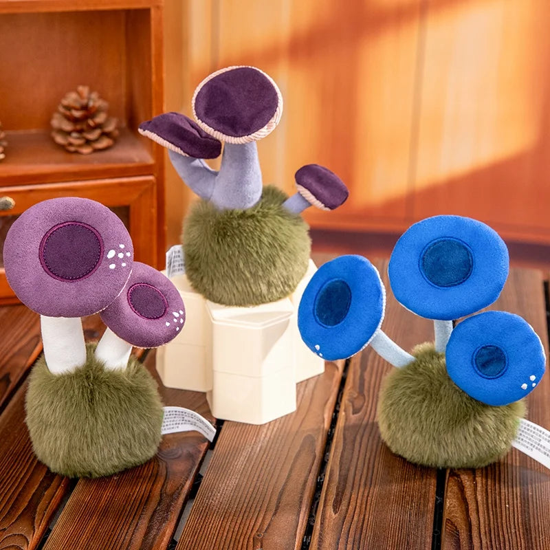 Kawaii Mini Mushroom Plush Toy, 5.5" | 14 cm