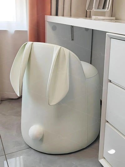 Sedia in Ecopelle a Forma di Coniglio, Otto Colori