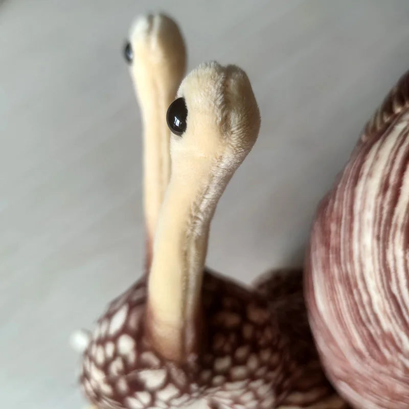 Realistic Snail Plush Toy, 15" | 38 cm