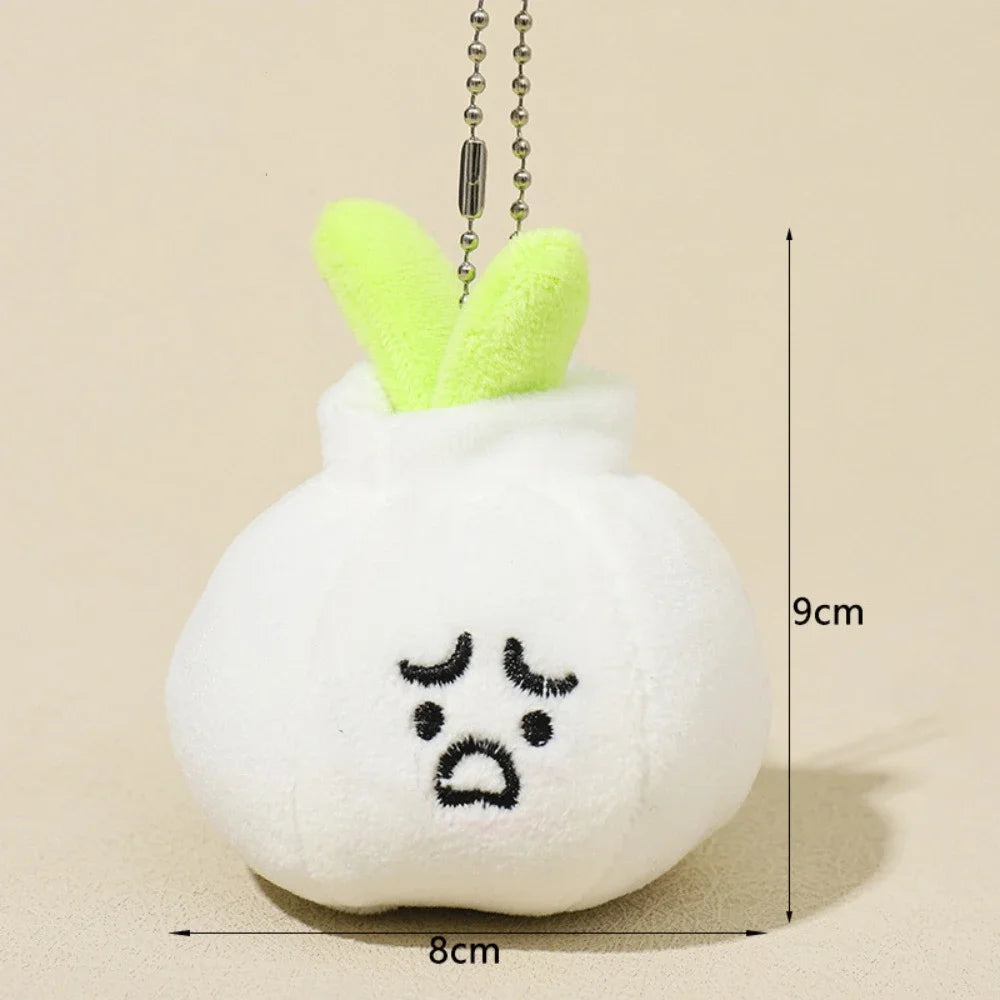 Plushie Cartoon Food Keychain, 20 Varieties