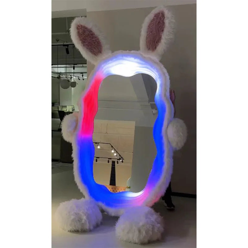 Rabbit Mirror | Cute Bunny-Shaped Decorative Vanity Mirror