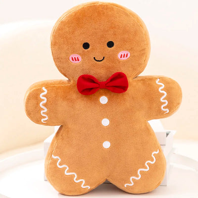 Gran Peluche de Galleta de Jengibre con Bastón de Caramelo, 17-24" | 42-60 centímetros